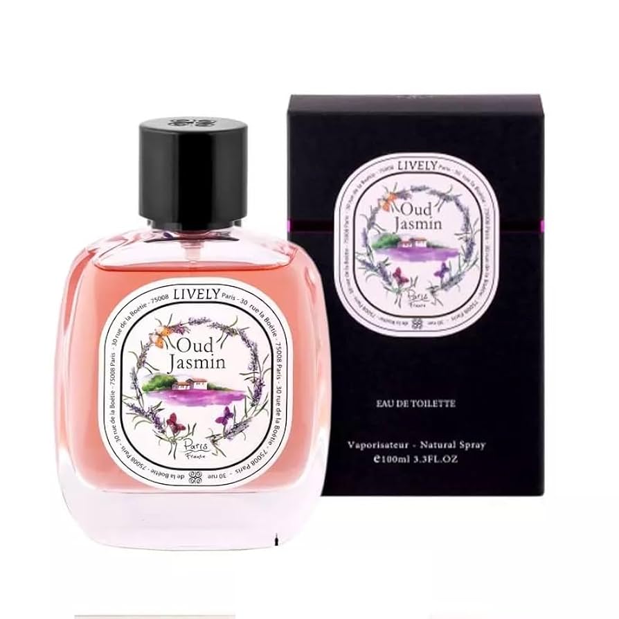 Lively Oud Jasmine Perfume for Women - Eau de Toilette - 100ml